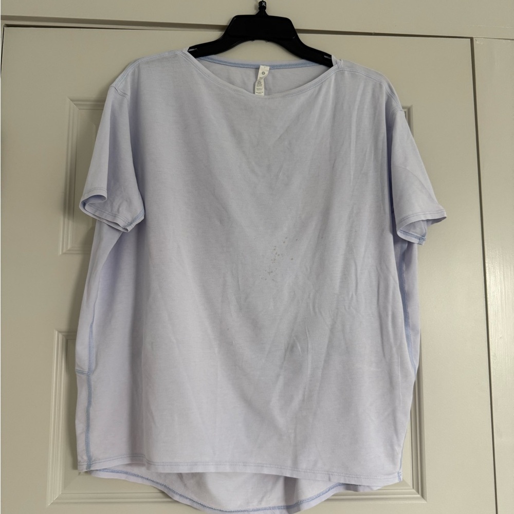 Lululemon Athletica Sky Blue Tee